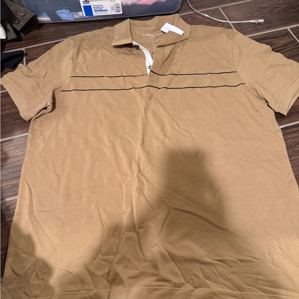 Banana Republic Camel Polo Shirt